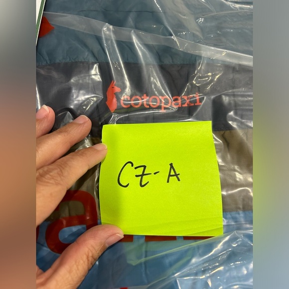 Cotopaxi Men’s XL Fuego Hooded Down Puffer Jacket Blue Abyss Stripes NWT - Picture 15 of 15